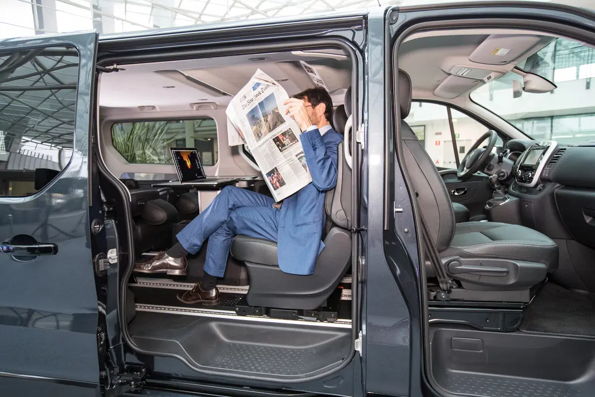 Nuovo Renault Trafic SpaceClass, Viaggiare in business (33)
