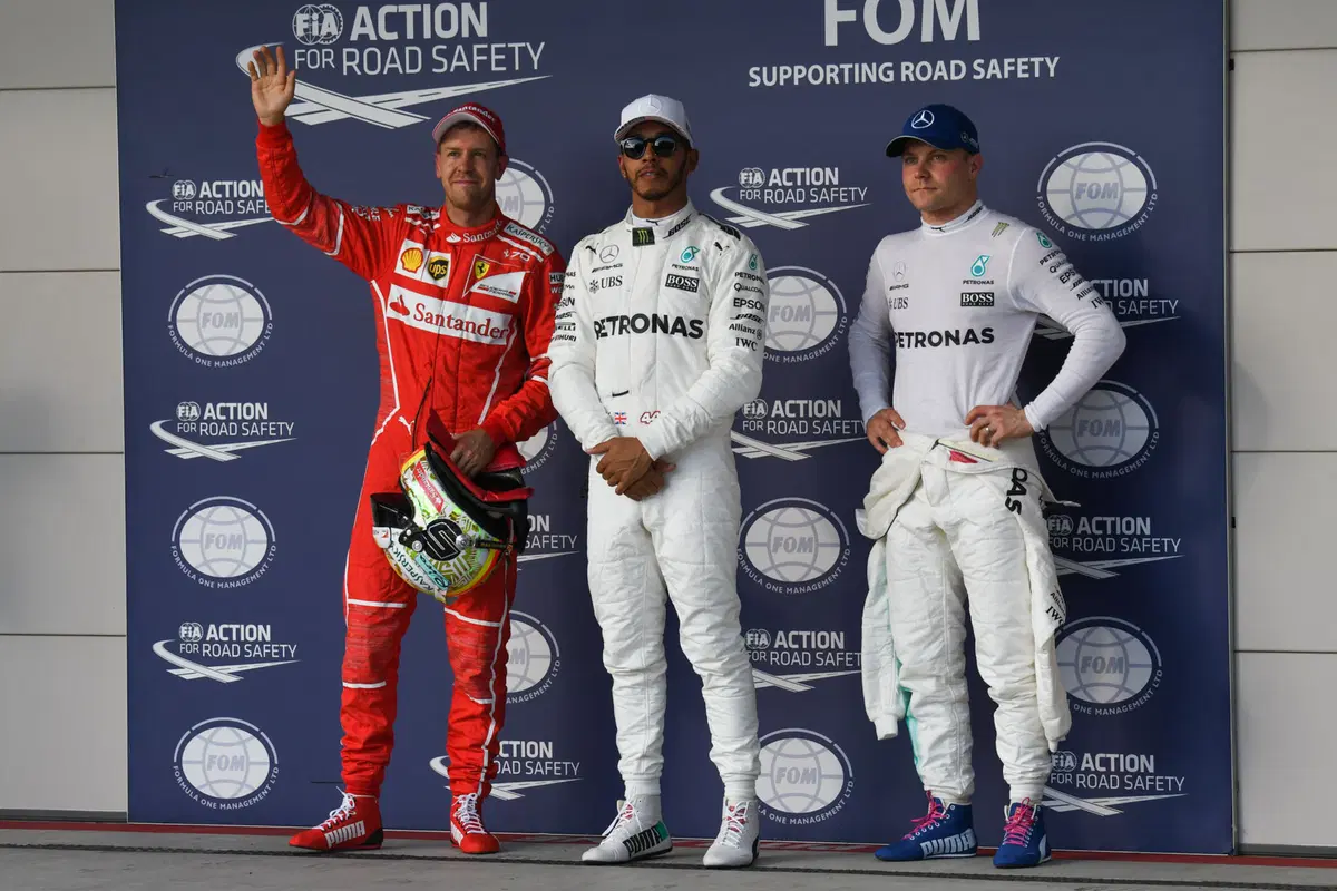 F1, GP USA 2017: pole per Hamilton. Secondo Vettel