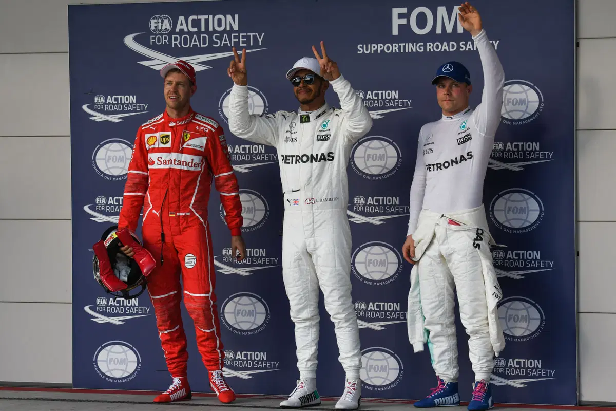 F1, GP USA 2017: pole per Hamilton. Secondo Vettel (23)