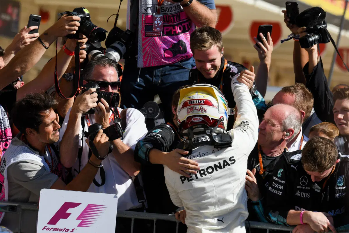 F1, GP USA 2017: vince Hamilton, secondo Vettel. Mercedes campione del mondo costruttori (44)