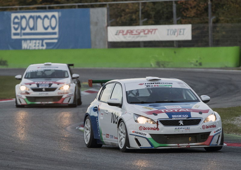 TCR Italy, Monza: Peugeot fa il pieno