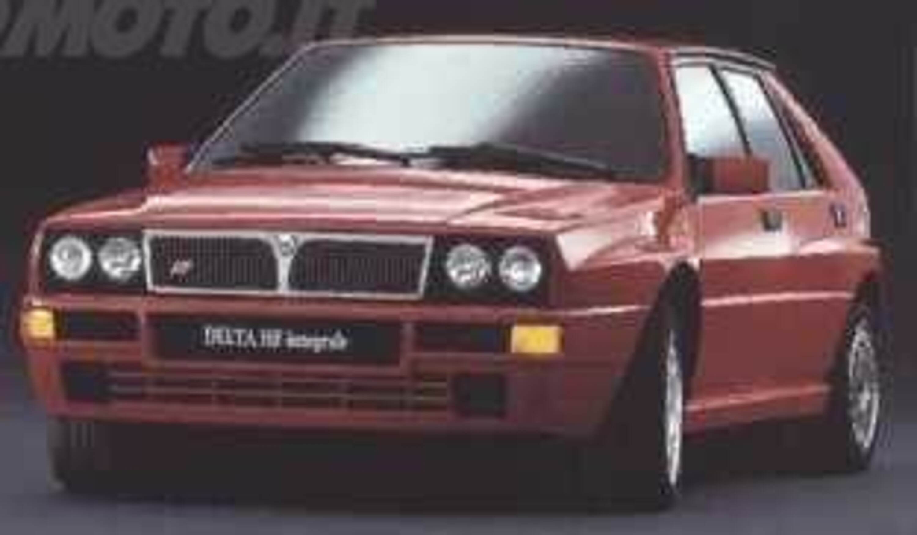Lancia Delta turbo 16V HF integrale my 91