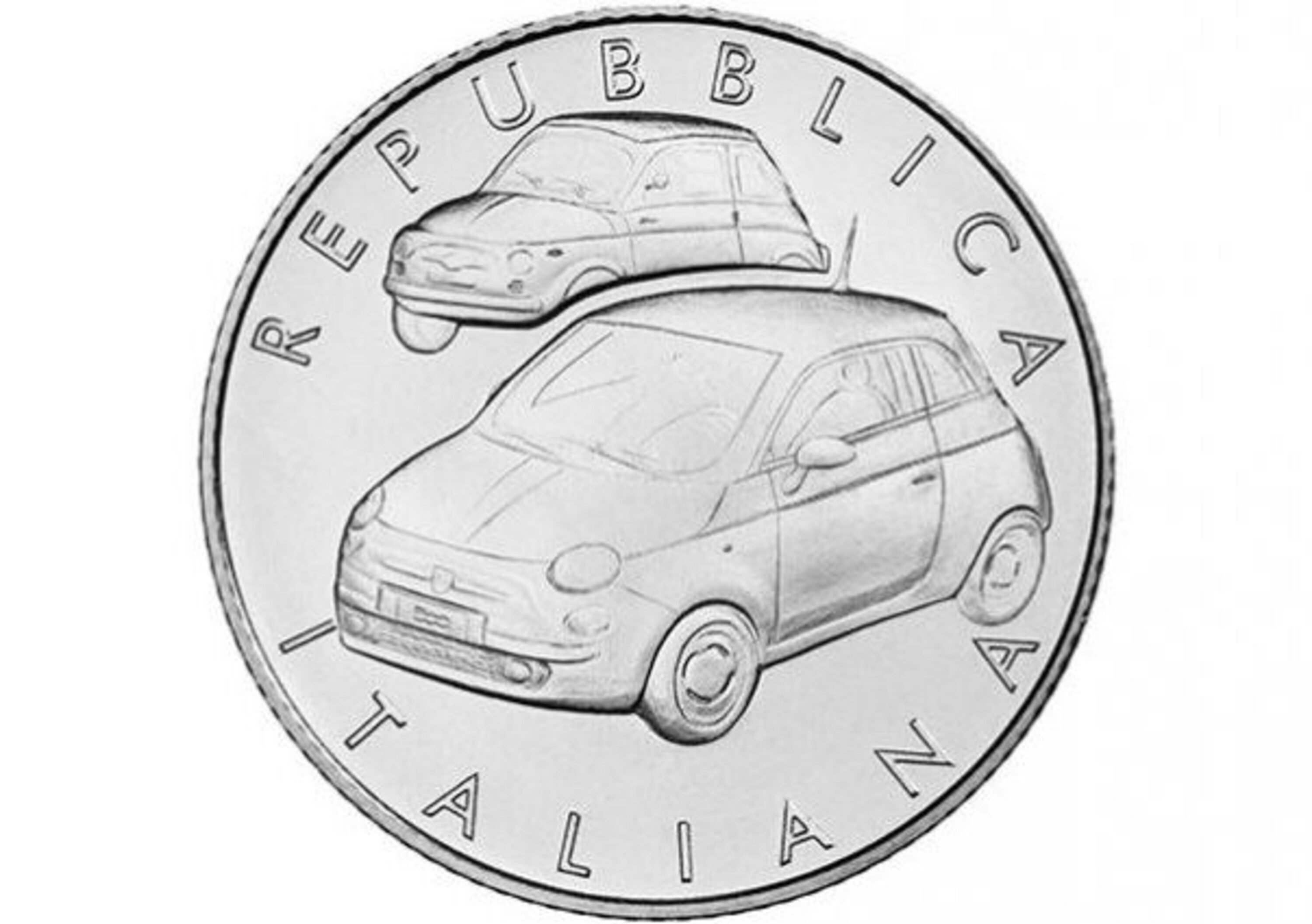 Fiat 500, una moneta celebrativa per i 60 anni