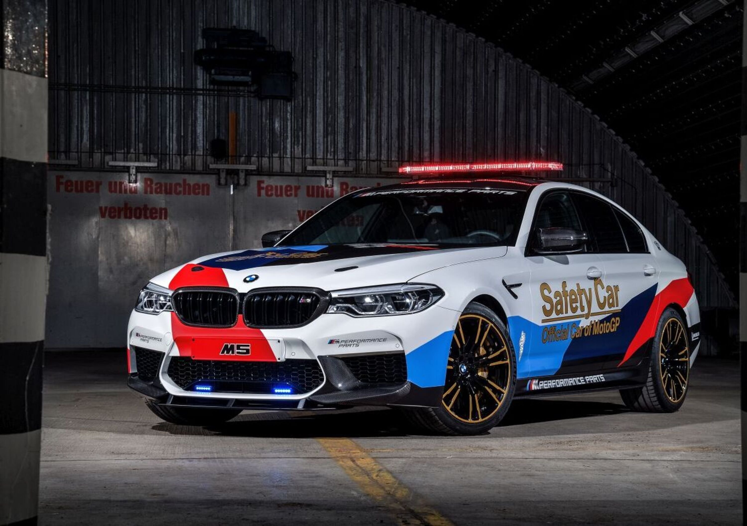 BMW M5 xDrive, la nuova Safety Car della MotoGP 2018