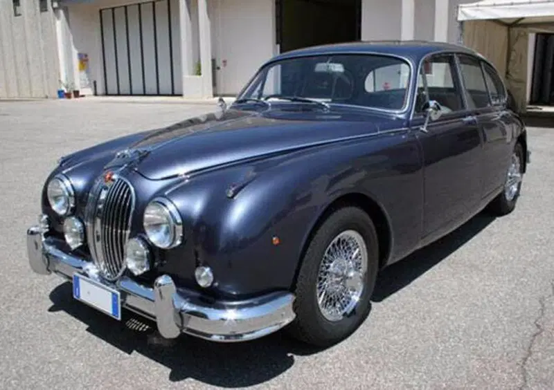 Jaguar MK2 2.4d'epoca del 1962 a Viadana