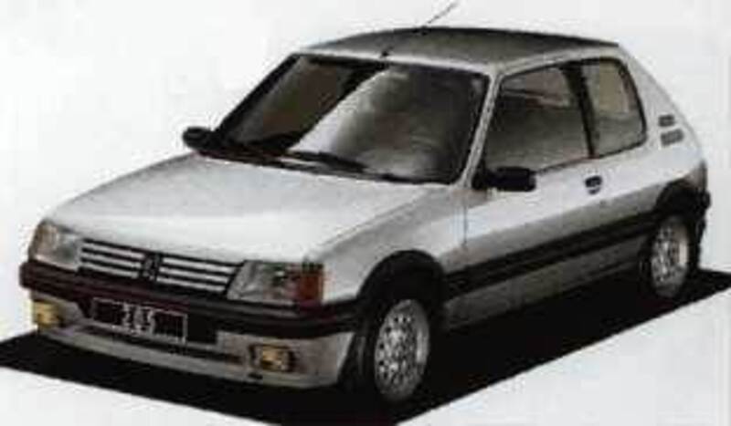 Peugeot 205 cat 3 porte GTI