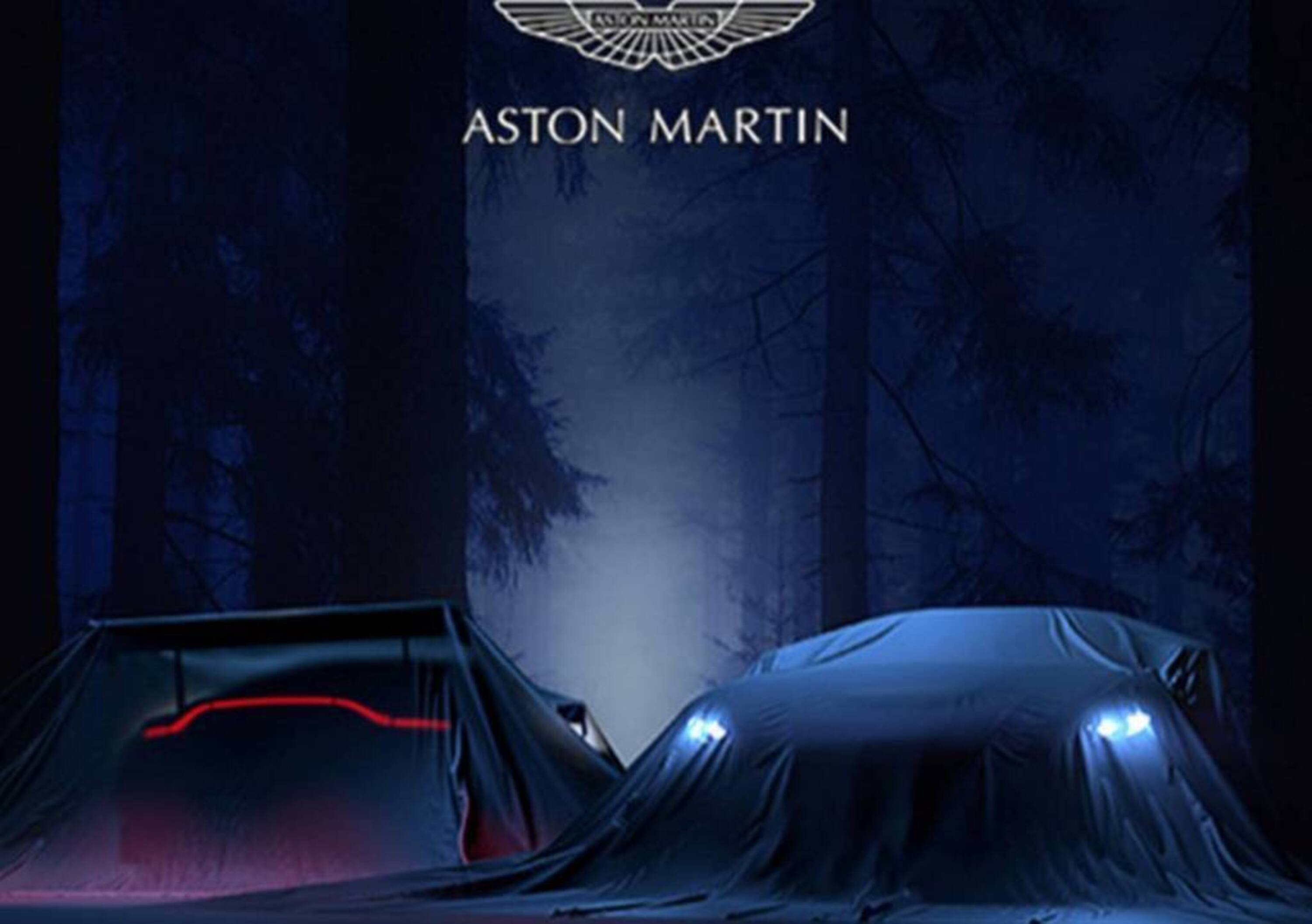Aston Martin V8 Vantage, il teaser della nuova generazione