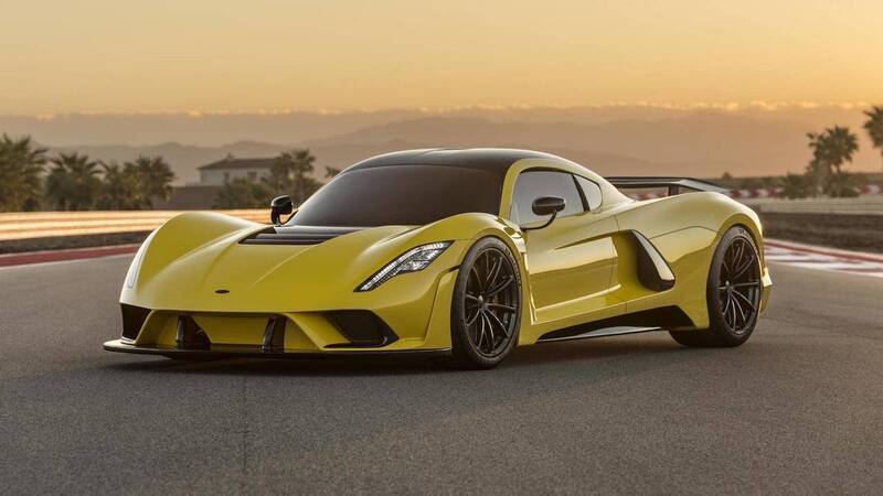 Hennessey Venom F5, 1600 CV al SEMA di Las Vegas