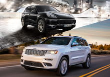 Quale comprare, Confronto: Jeep Grand Cherokee CRD Vs Porsche Cayenne Diesel