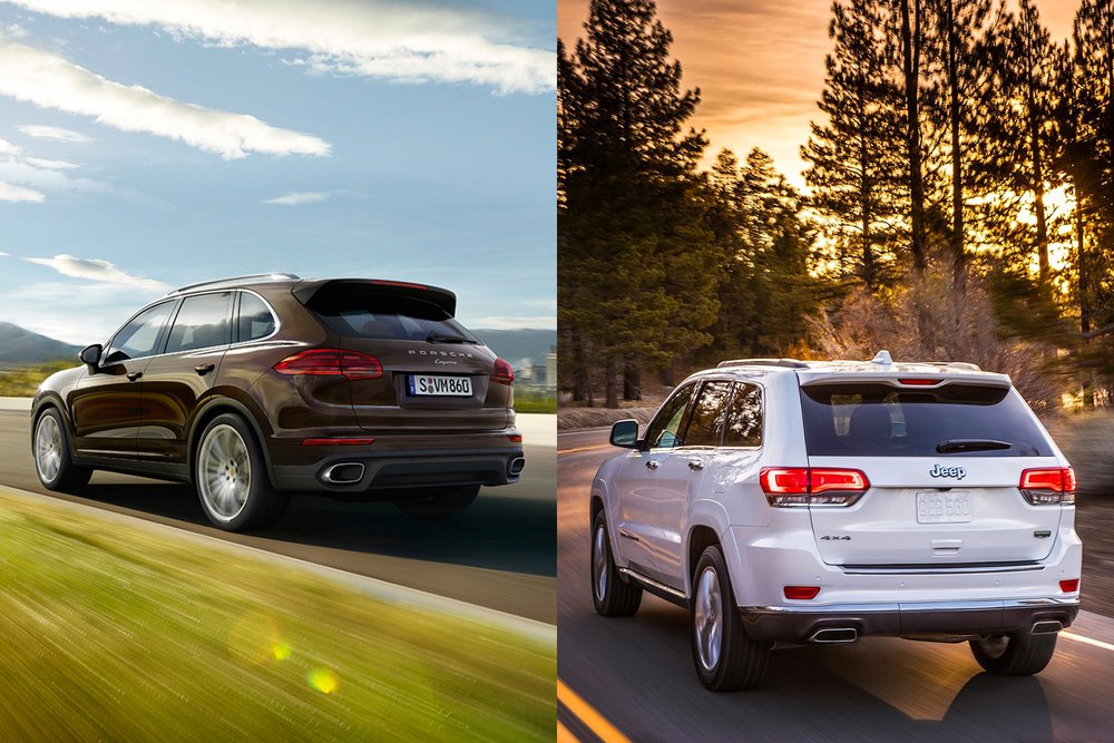 Due mondi e due modi di interpretazione del SUV premium, secondo Jeep o Porsche