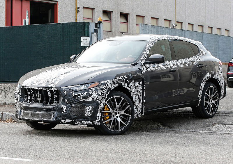 Maserati Levante, test per la versione GTS