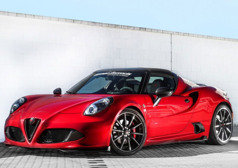 Alfa Romeo 4C by Romeo Ferraris, la prova in pista 