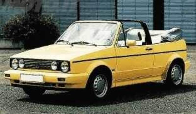 Volkswagen Golf Cabrio 1800i cat Young