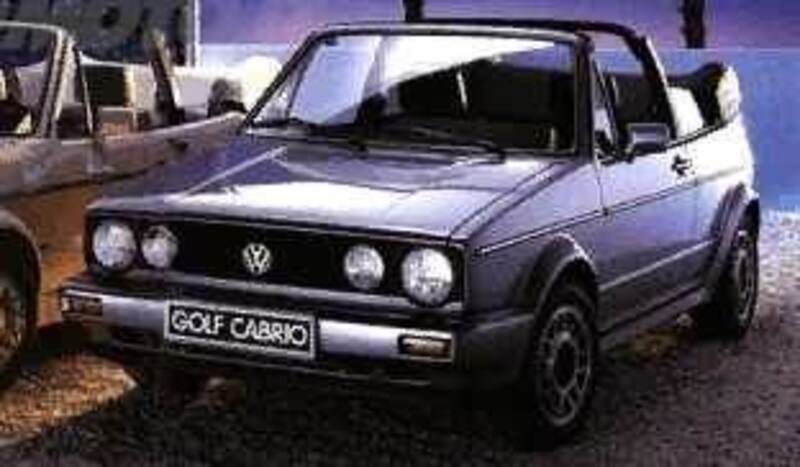 Volkswagen Golf Cabrio 1600 Sport