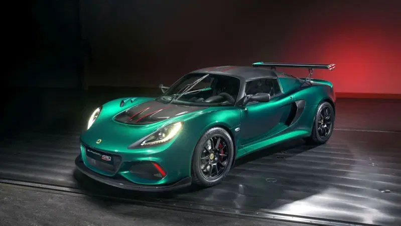 Lotus Exige Cup 430, l'estrema