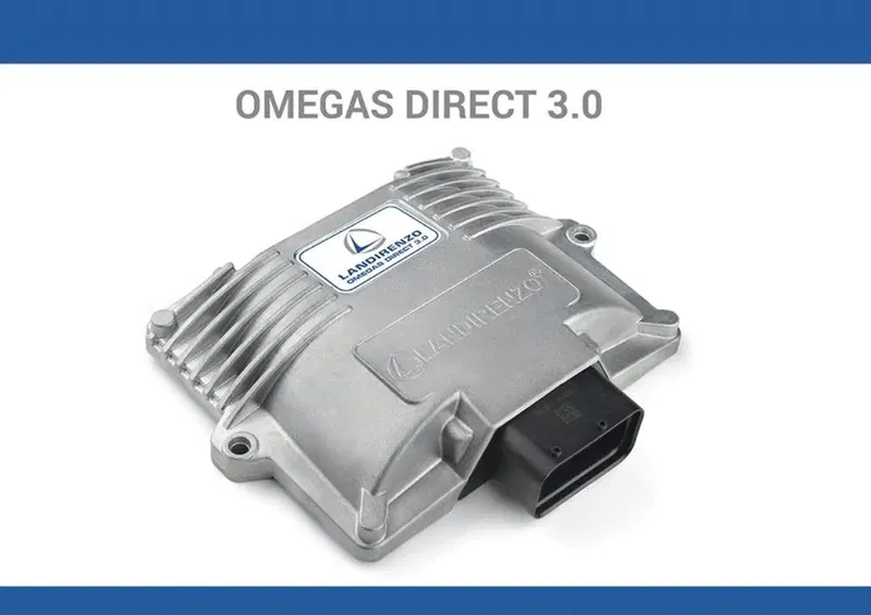 Una centralina di controllo impianto gas, tipicamente capace di lavorare in parallelo alla ecu motore presente d'origine sulla vettura