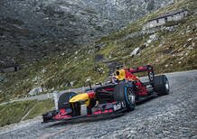 F1: Sébastien Buemi sul Gottardo con la RB8 [Video]