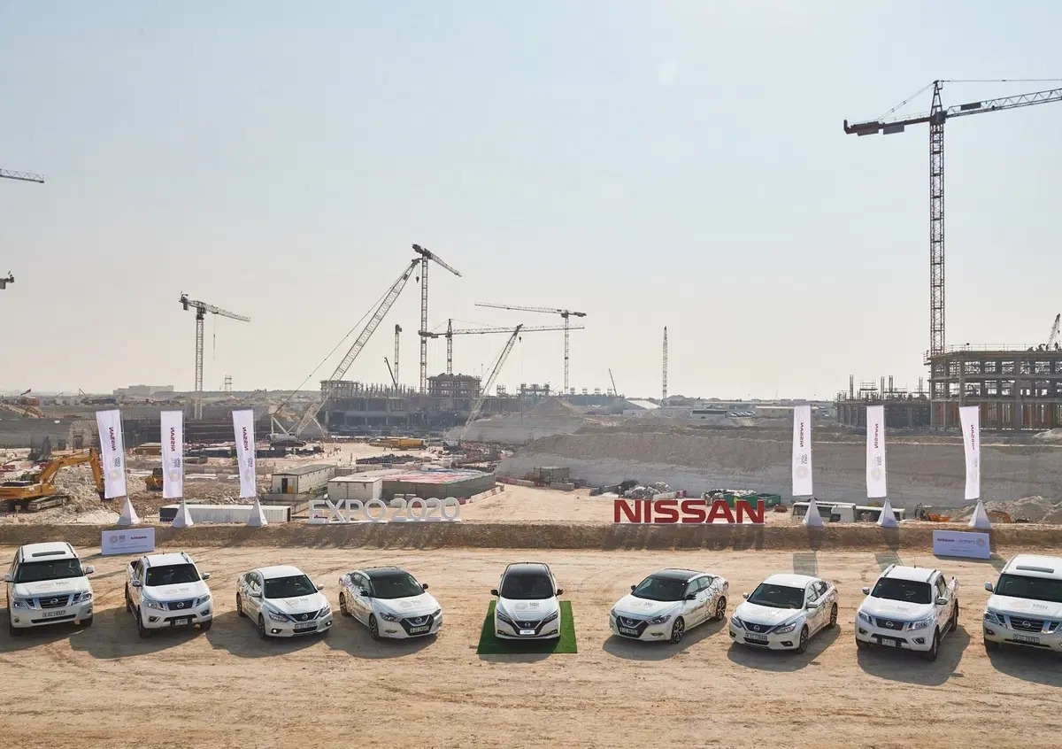 Nissan, flotta elettrica per Expo 2020 a Dubai
