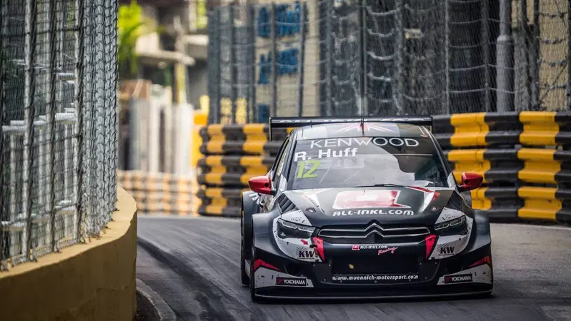 WTCC 2017, Macao, Main Race: vince Huff