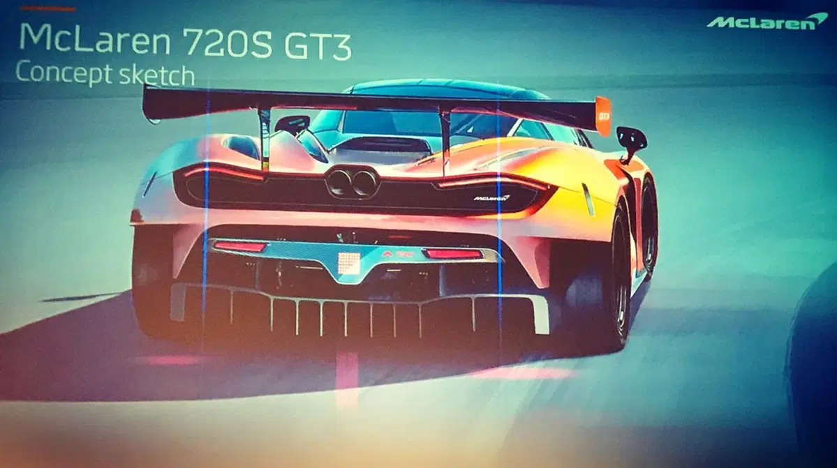 McLaren 720 S GT3, prime bozze per la belva da corsa 