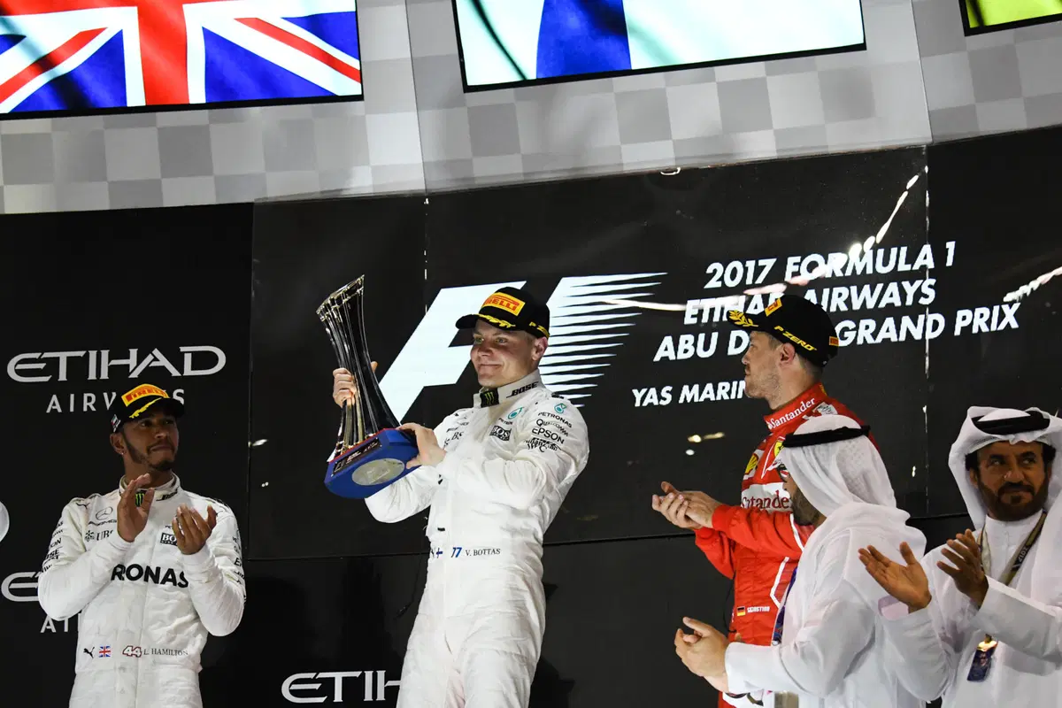 F1, GP Abu Dhabi 2017: vince Bottas. Terzo Vettel (41)