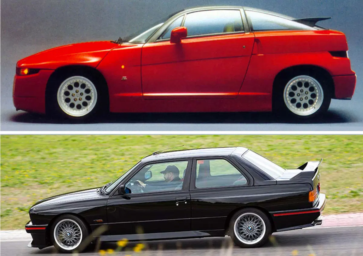 Cinque lustri fa, Confronto: ES30 Vs E30, ovvero Alfa Romeo SZ Vs BMW M3