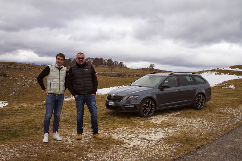 Skoda Octavia Wagon RS: a lezione da Scandola [Video]