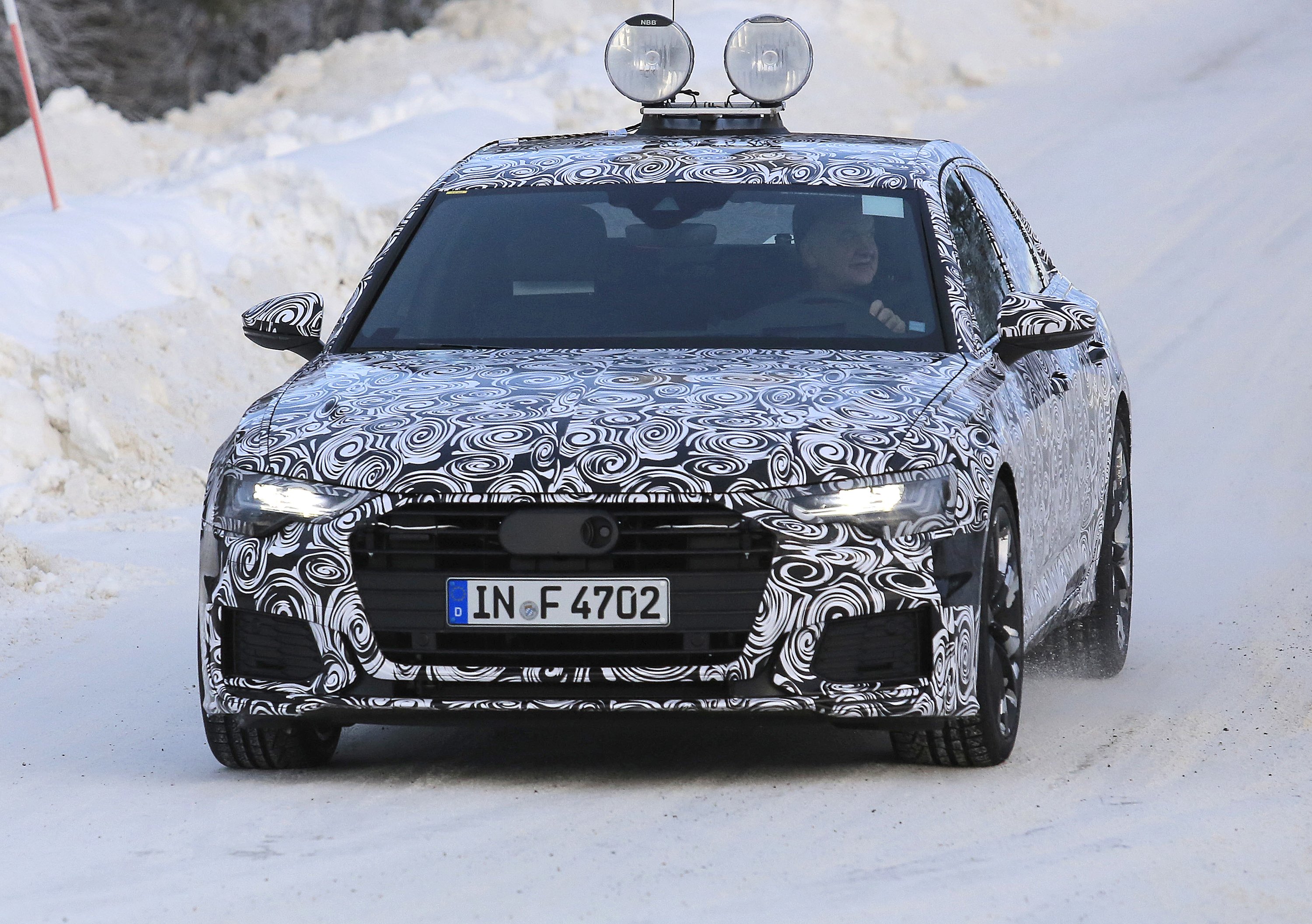 Audi A6. Eccola per i test della prossima generazione 