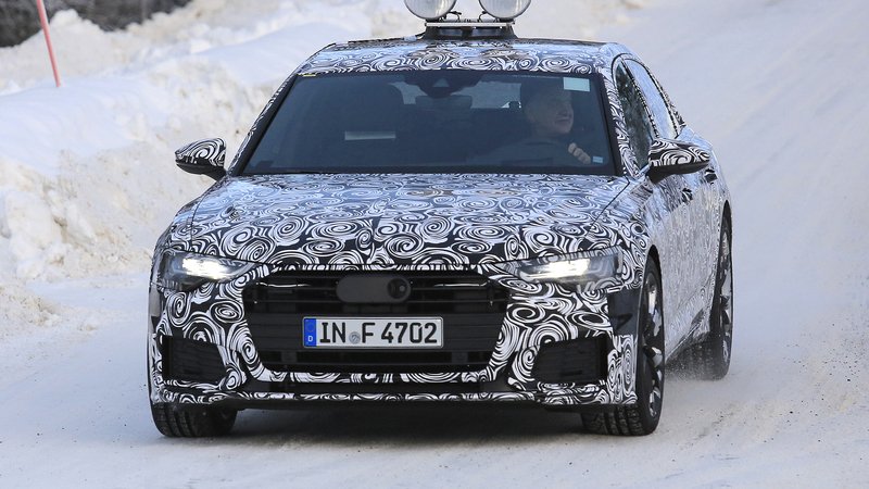 Audi A6. Eccola per i test della prossima generazione 