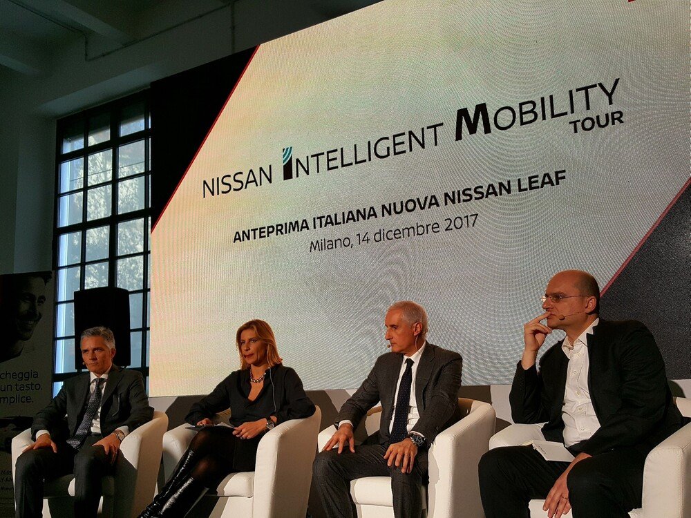 La presentazione nazionale Nissan Leaf 2018 a Milano