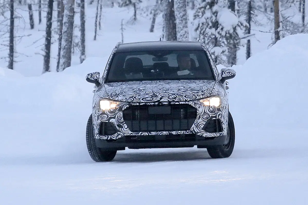 Audi Q3 2018, eccola nei primi test