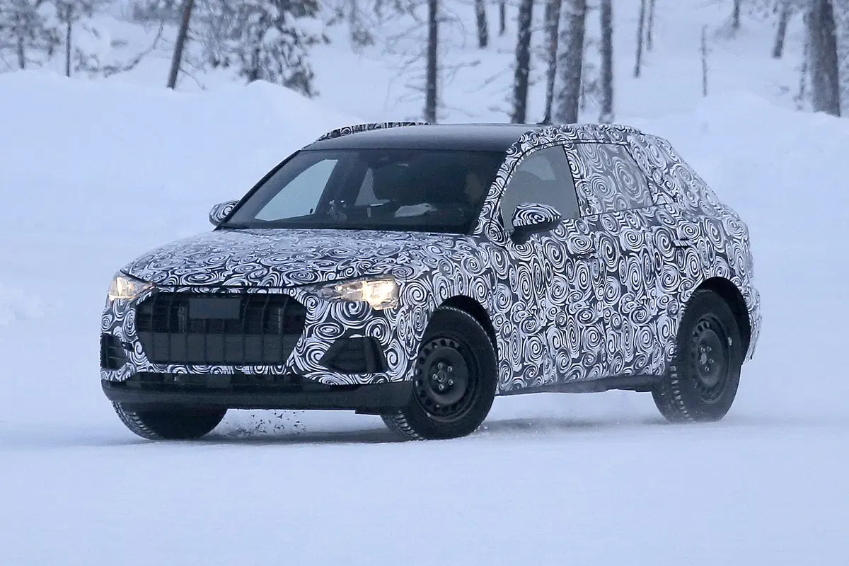Audi Q3 2018, eccola nei primi test (2)