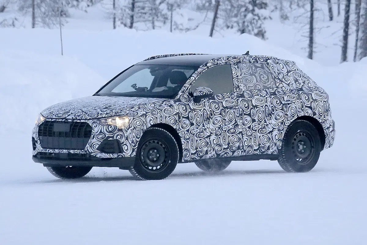 Audi Q3 2018, eccola nei primi test (4)
