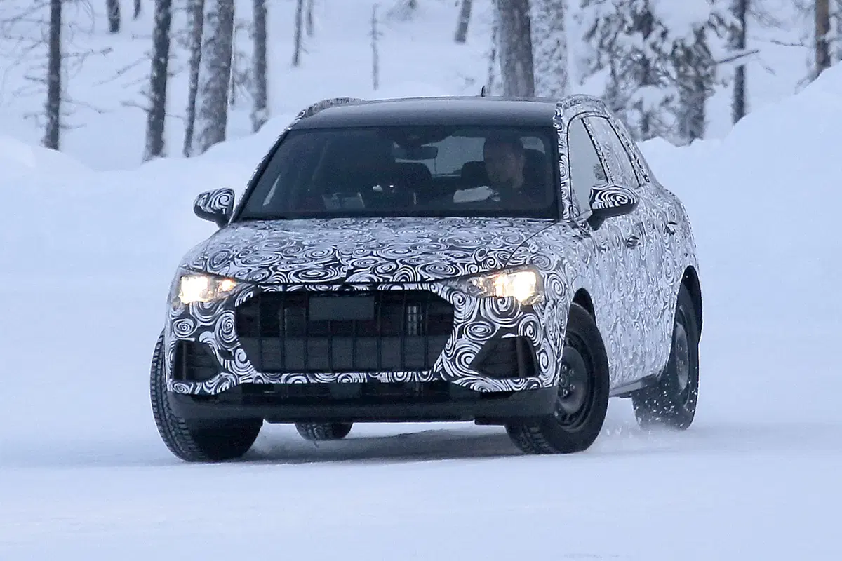 Audi Q3 2018, eccola nei primi test (3)