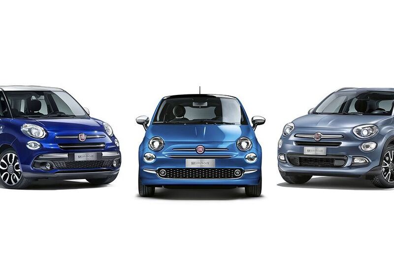 Fiat 500, debutta la famiglia Mirror