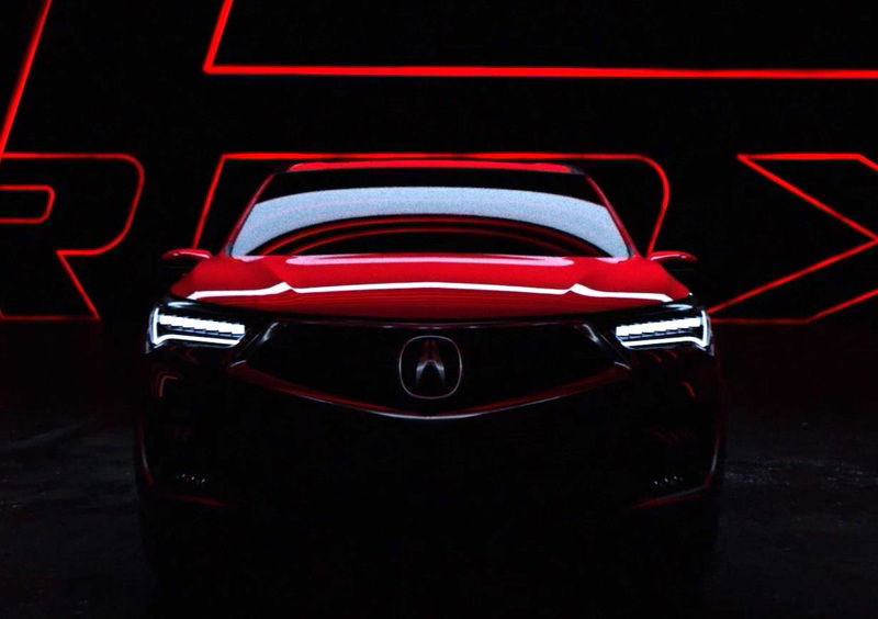 Acura RDX Prototype, arrivo al salone di Detroit 2018