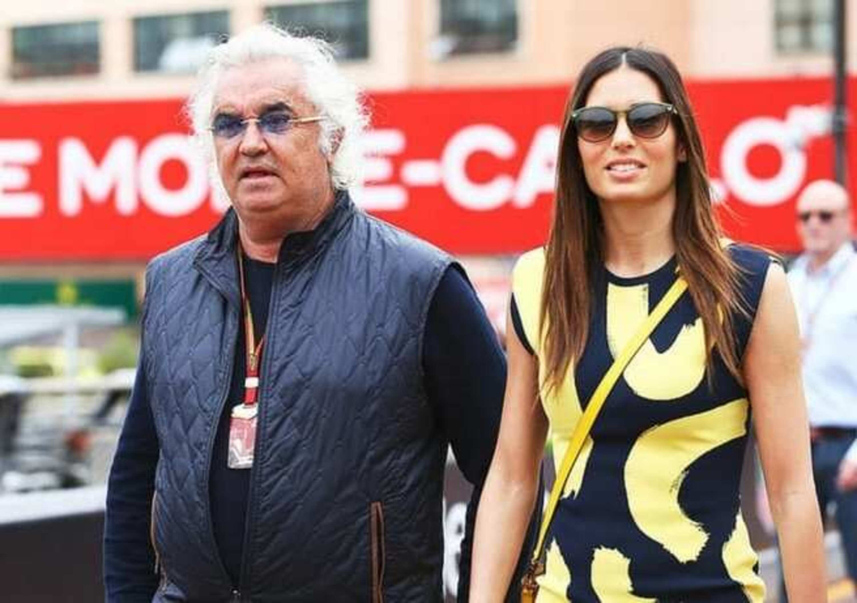 L&#039;ex-dirigente della F1 Flavio Briatore lascia la moglie, Elisabetta Gregoraci