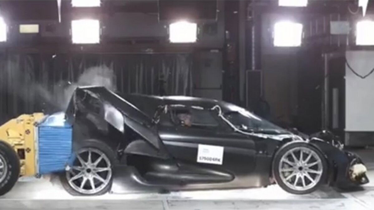 Koenigsegg Regera crash test da incubo [Video] News Automoto.it