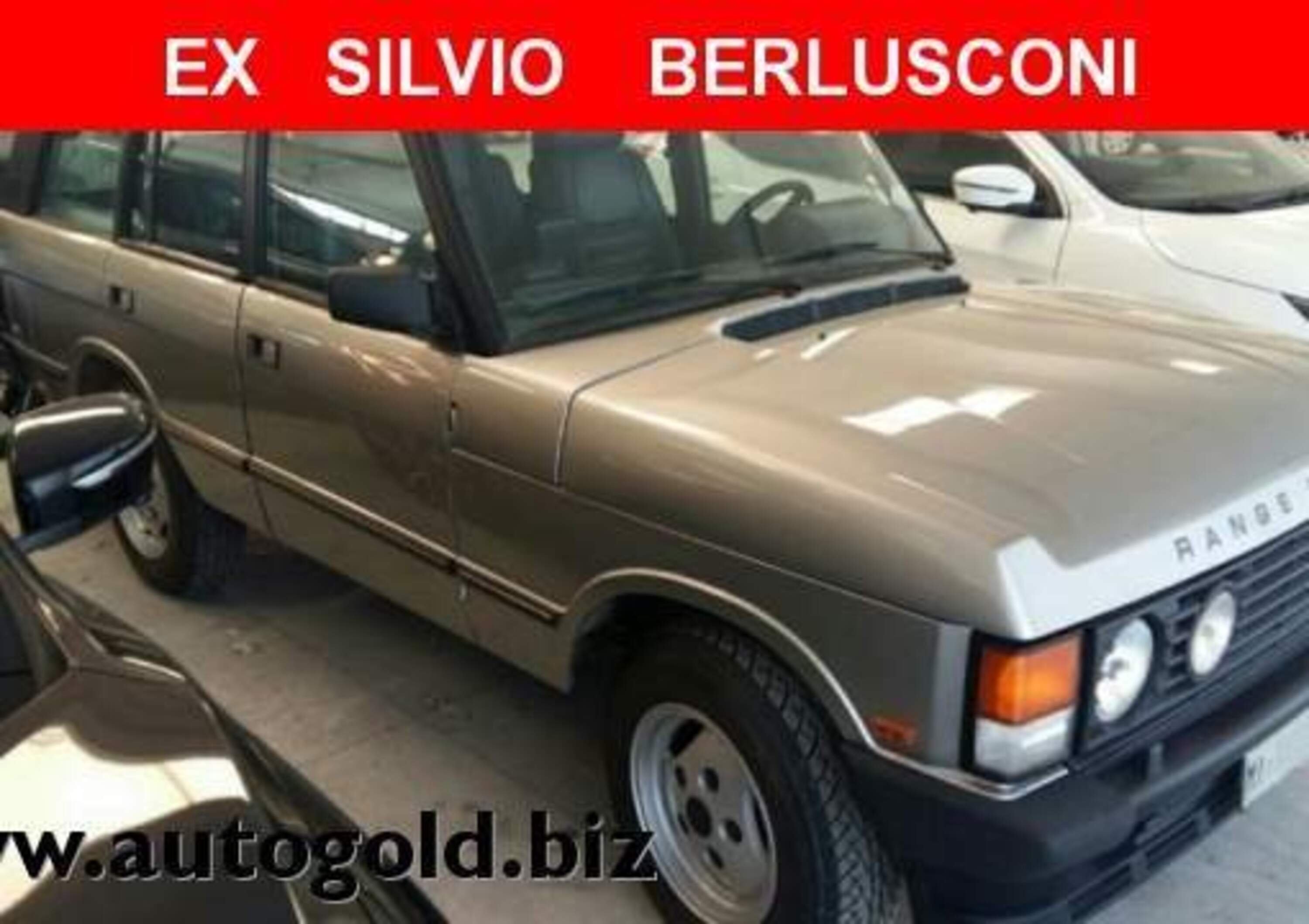 La Range Rover di Berlusconi &egrave; in vendita