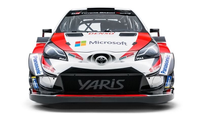 WRC: ecco la Toyota Yaris WRC 2018
