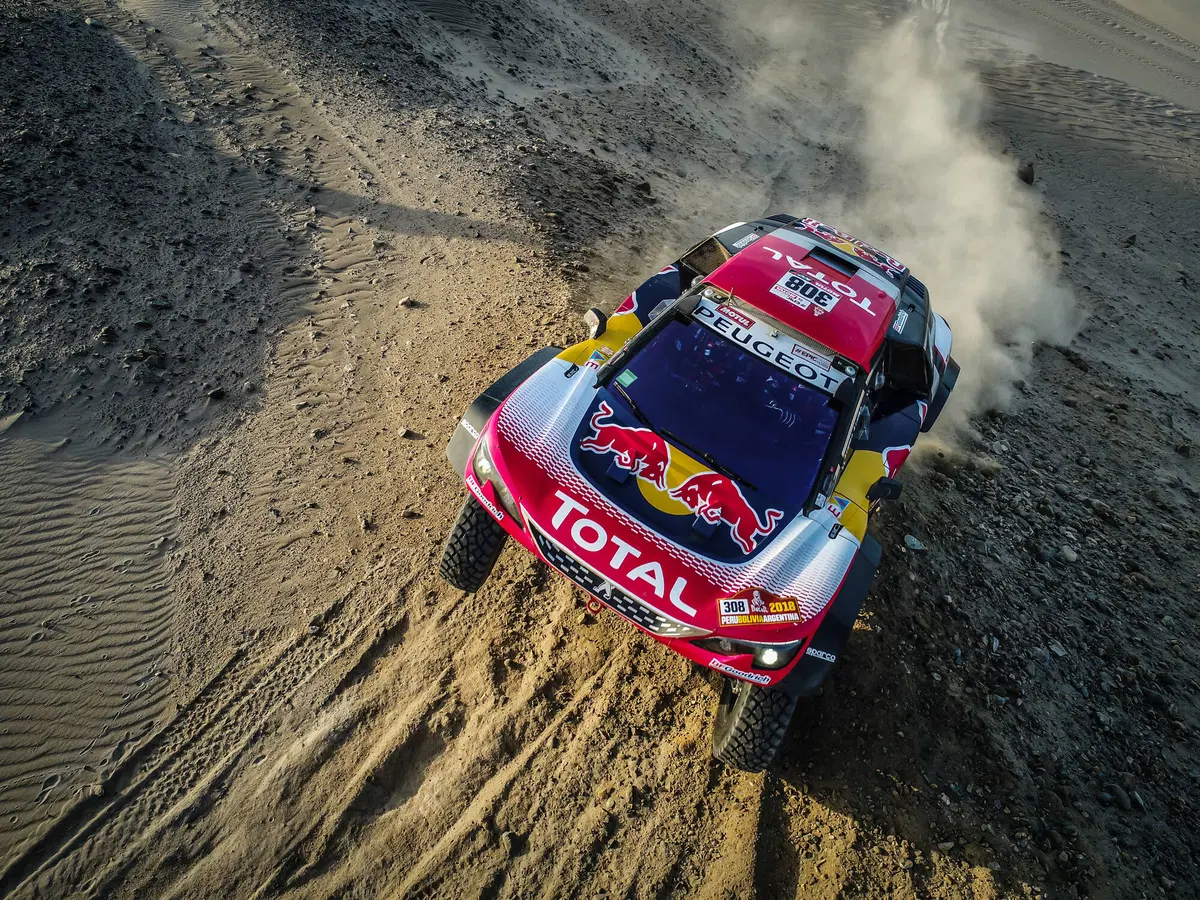 Dakar ‘18. La tappa dei misteri. Sainz (Peugeot) e Van Beveren (Yamaha) al comando a metà Marathon (6)