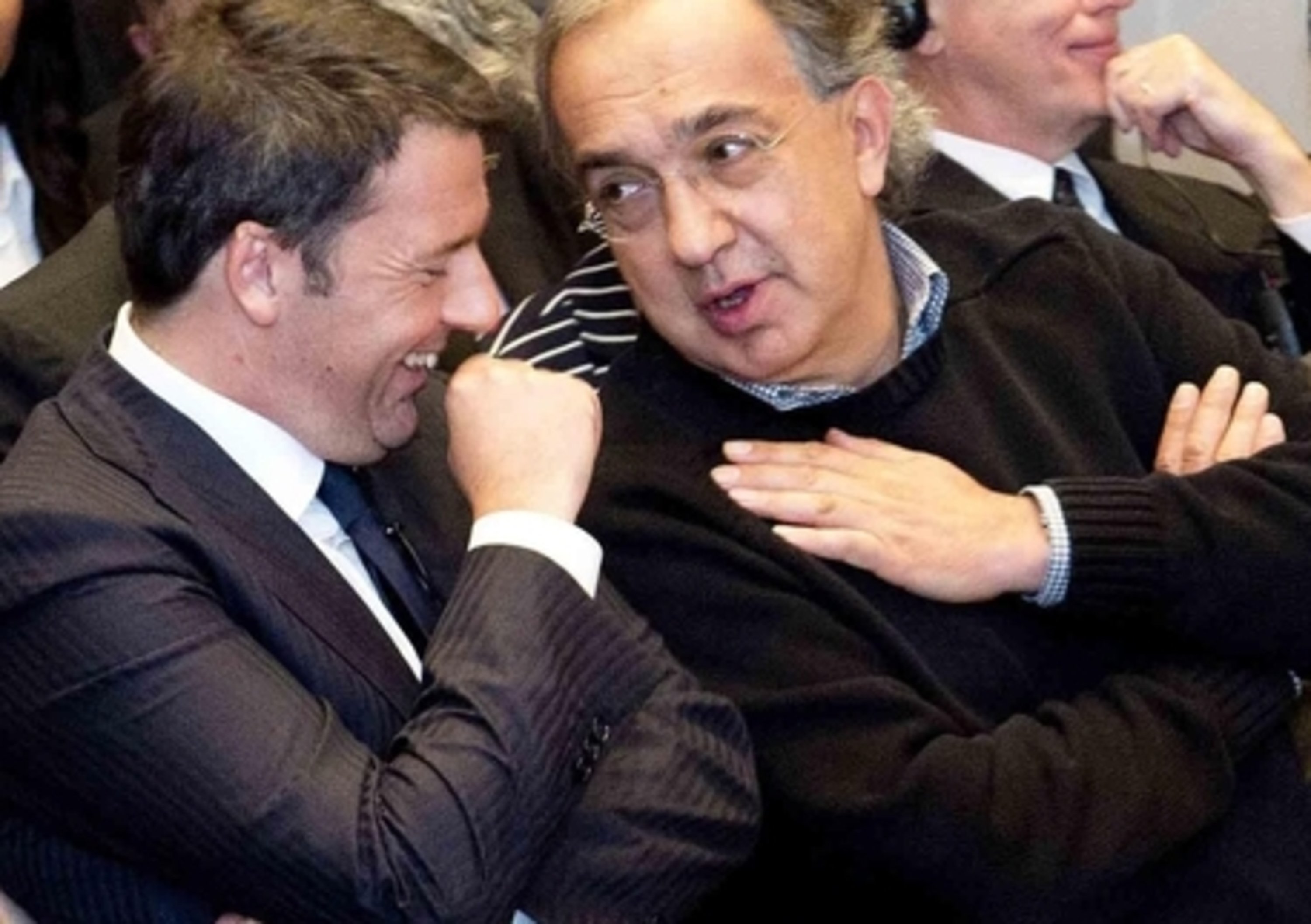 Marchionne: &laquo;Renzi? Non so cosa gli &egrave; successo&raquo;