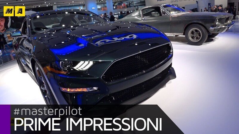Ford Mustang Bullitt al Salone di Detroit 2018 [Video]