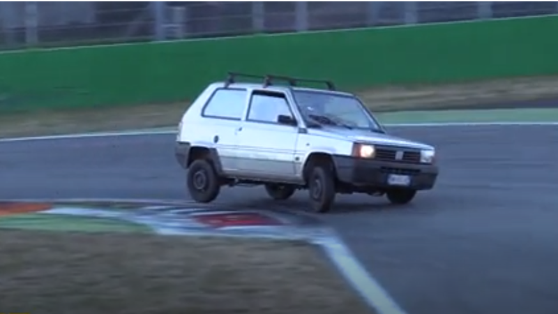 Fiat Panda &quot;old&quot;: Regina del track day a Monza