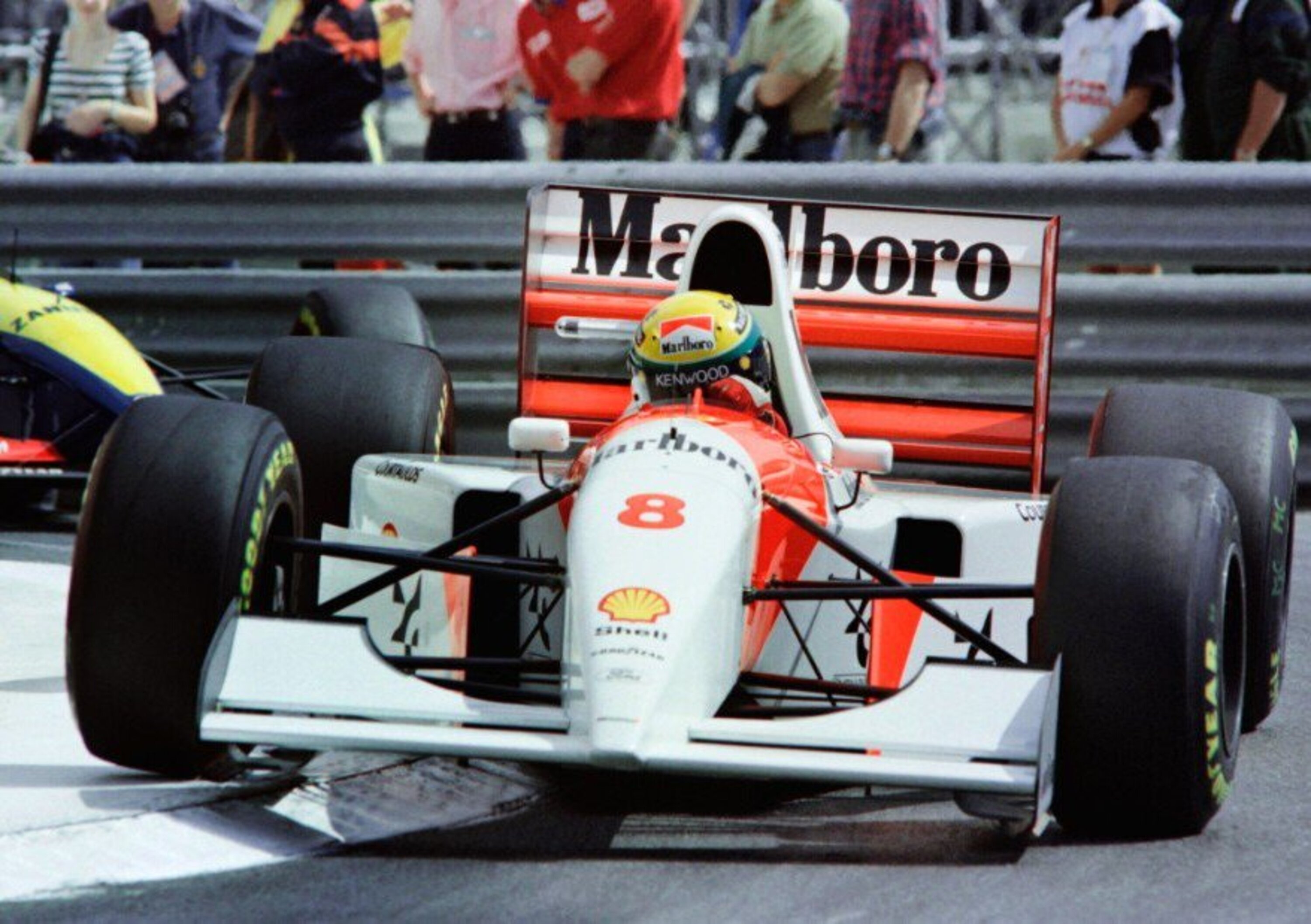 Senna, all&#039;asta la McLaren della sua ultima vittoria a Montecarlo