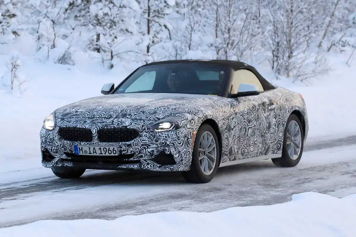 BMW Z4, le foto spia (2)