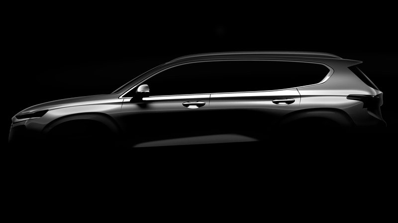 Hyundai Santa Fe 2018, ecco il teaser