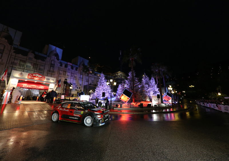 WRC 2018/Citroen. Monte-Carlo 1. Friday Night in Monte-Carlo