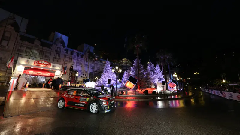 WRC 2018/Citroen. Monte-Carlo 1. Friday Night in Monte-Carlo
