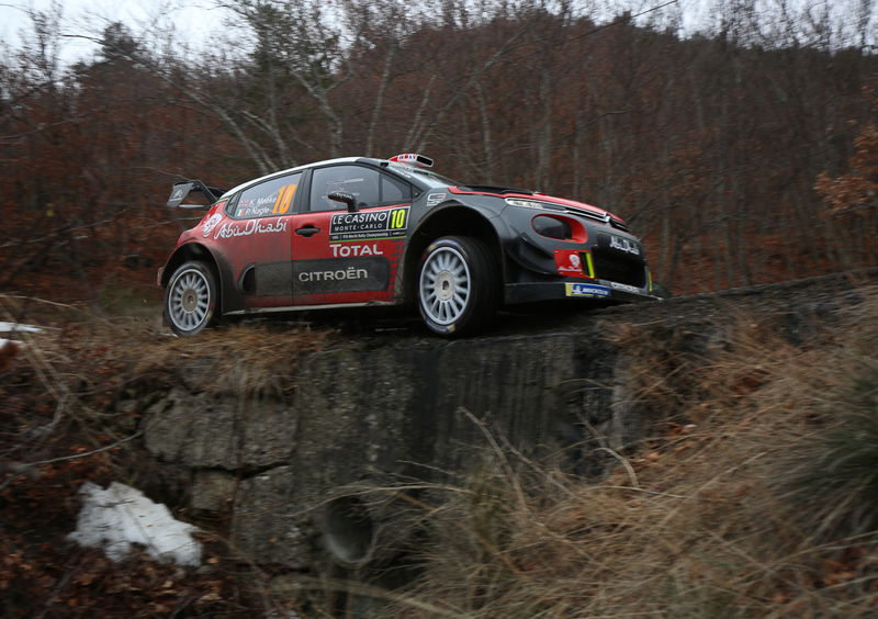 WRC 2018/Citroen. Monte-Carlo 2. Meeke-C3 WRC+, accoppiata ideale per un Monte-Carlo difficile 